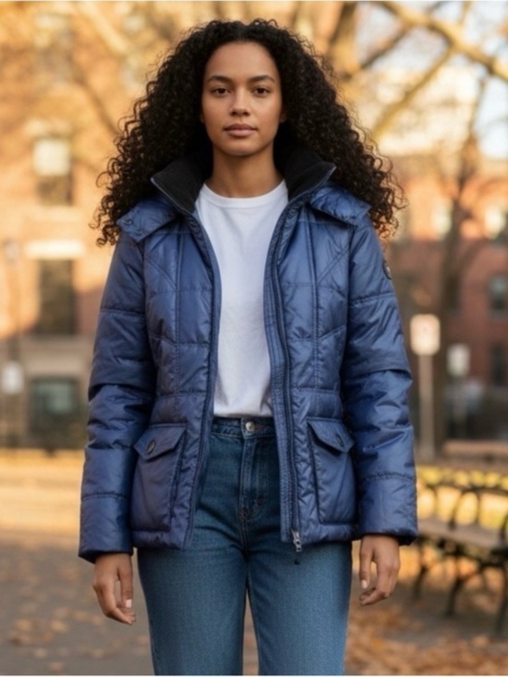 Neyelle Winter Puffer Jacket (Stunning Color) Medium